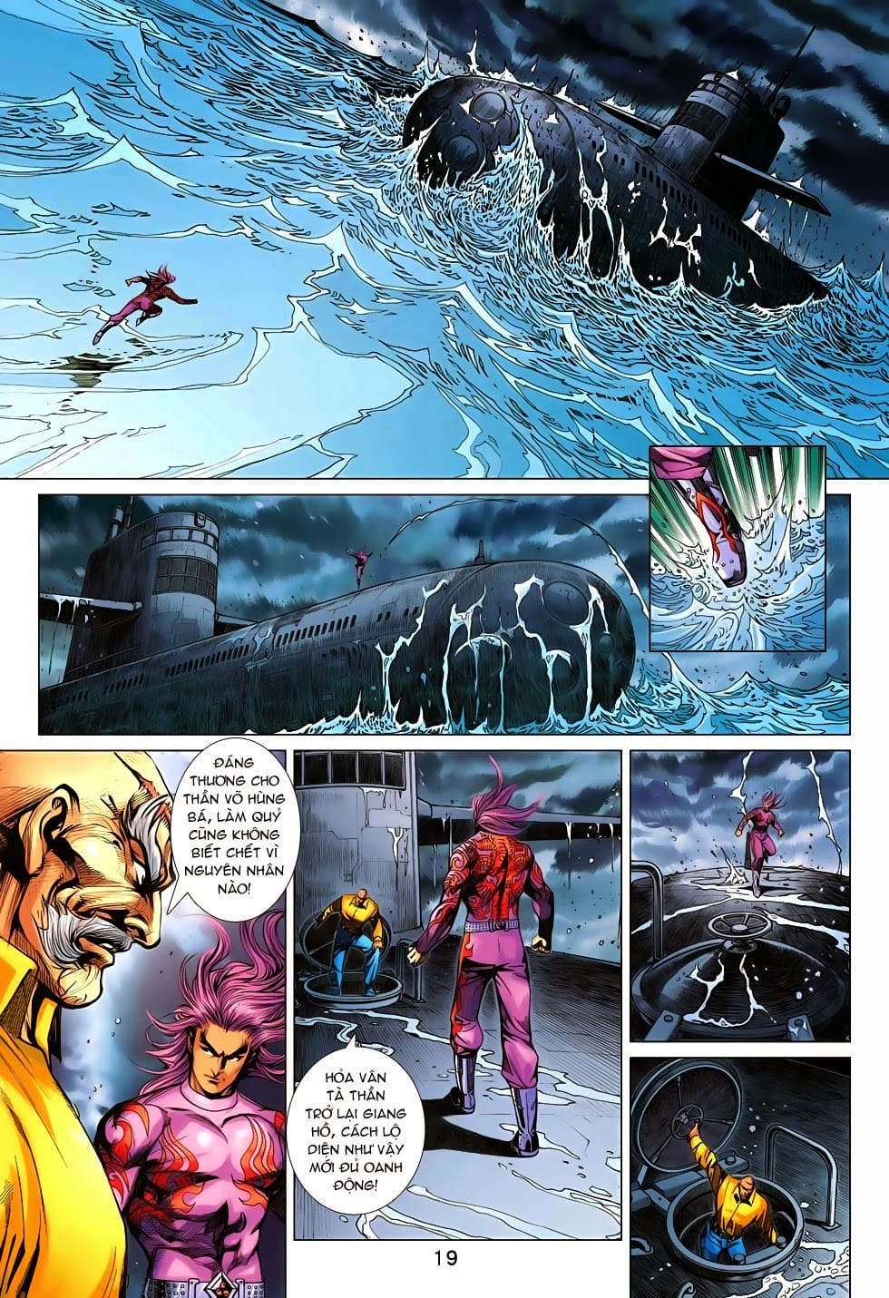 Truyện Tranh Tân Tác Long Hổ Môn trang 4