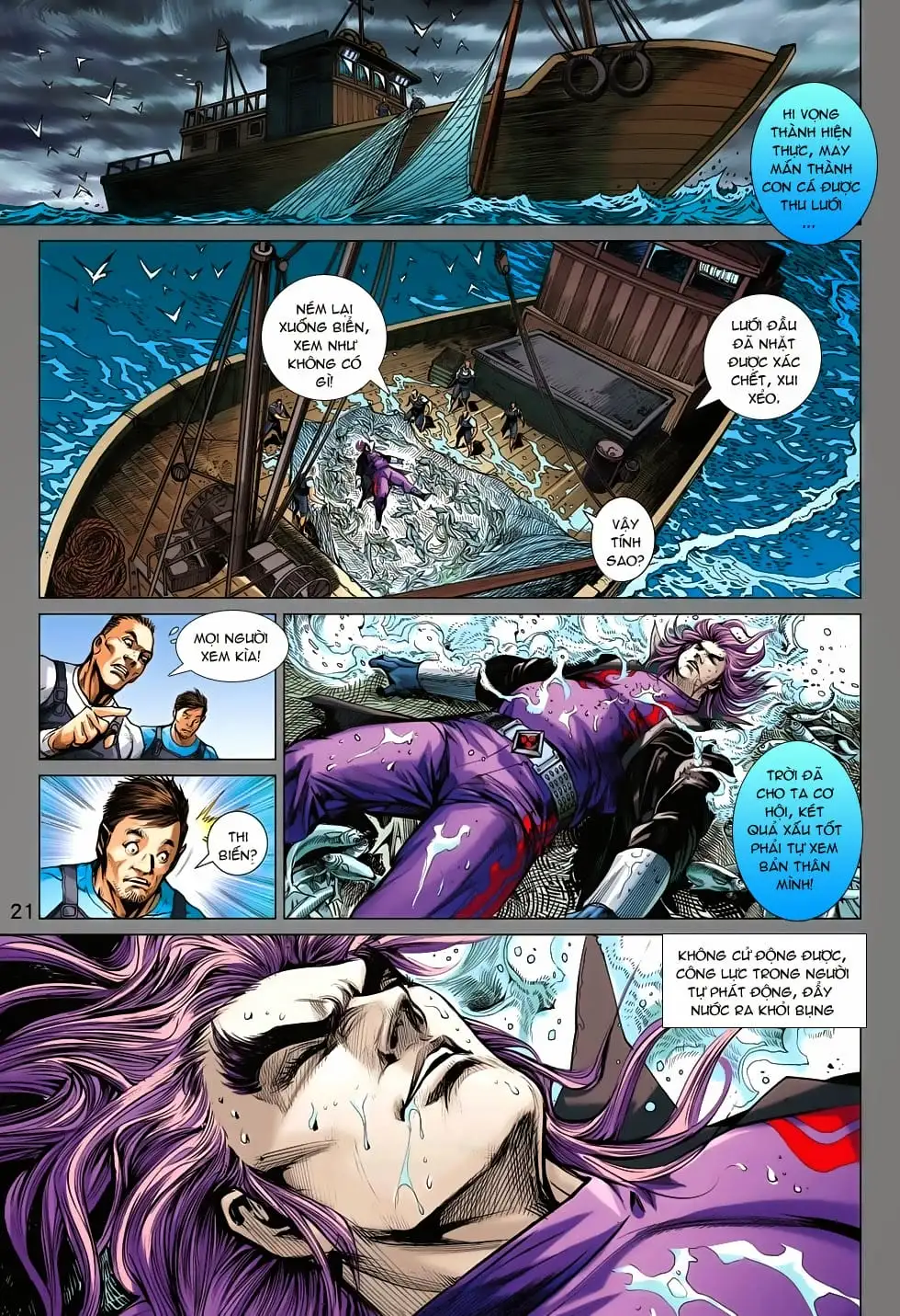 Truyện Tranh Tân Tác Long Hổ Môn trang 4