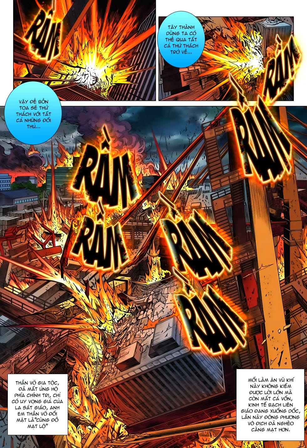 Truyện Tranh Tân Tác Long Hổ Môn trang 4