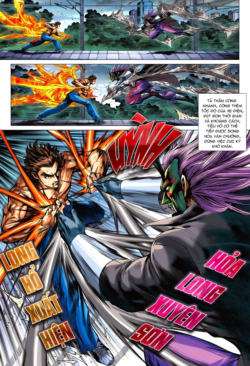 Truyện Tranh Tân Tác Long Hổ Môn trang 4