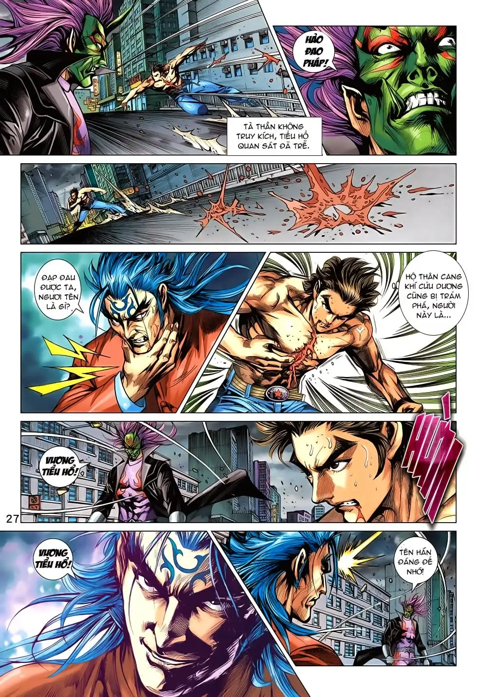 Truyện Tranh Tân Tác Long Hổ Môn trang 4