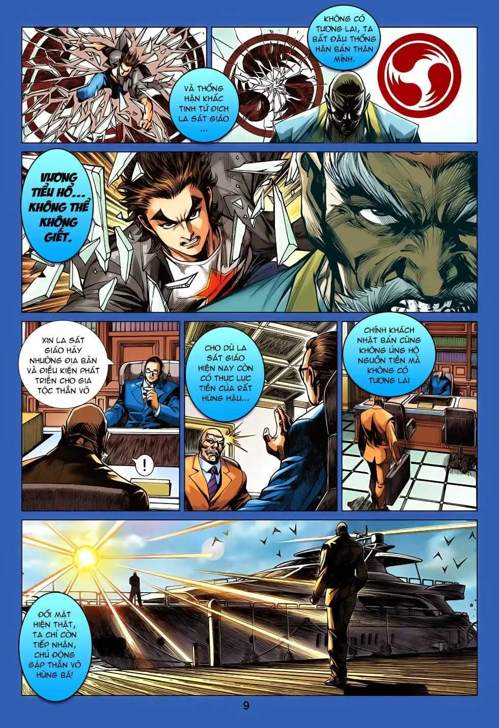 Truyện Tranh Tân Tác Long Hổ Môn trang 4