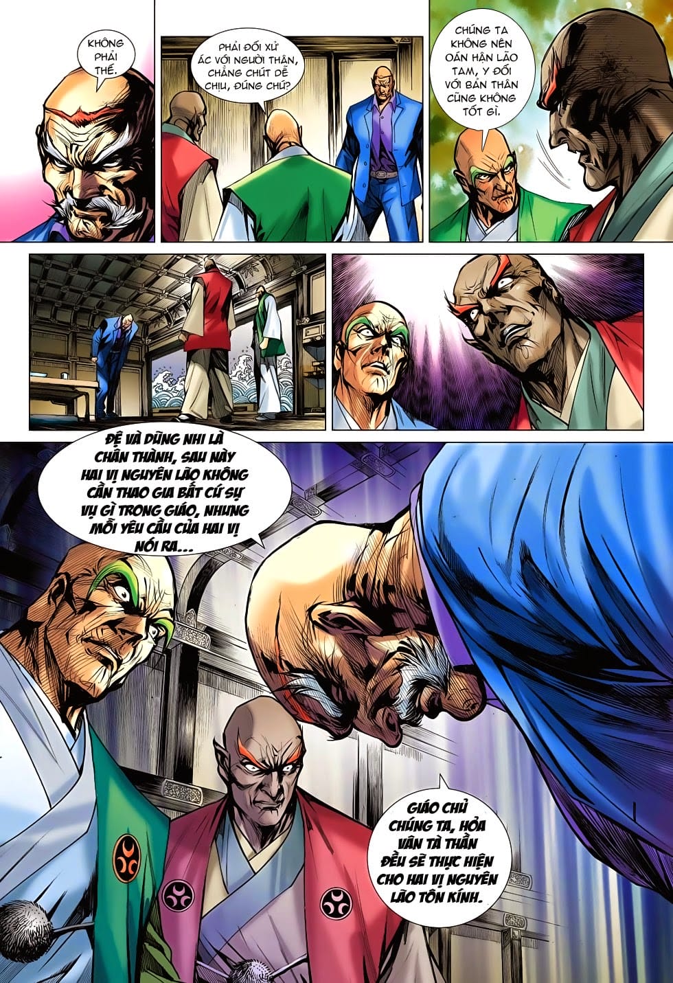 Truyện Tranh Tân Tác Long Hổ Môn trang 4