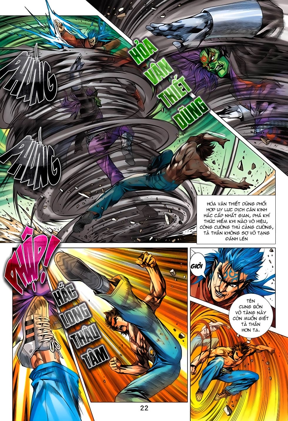 Truyện Tranh Tân Tác Long Hổ Môn trang 4