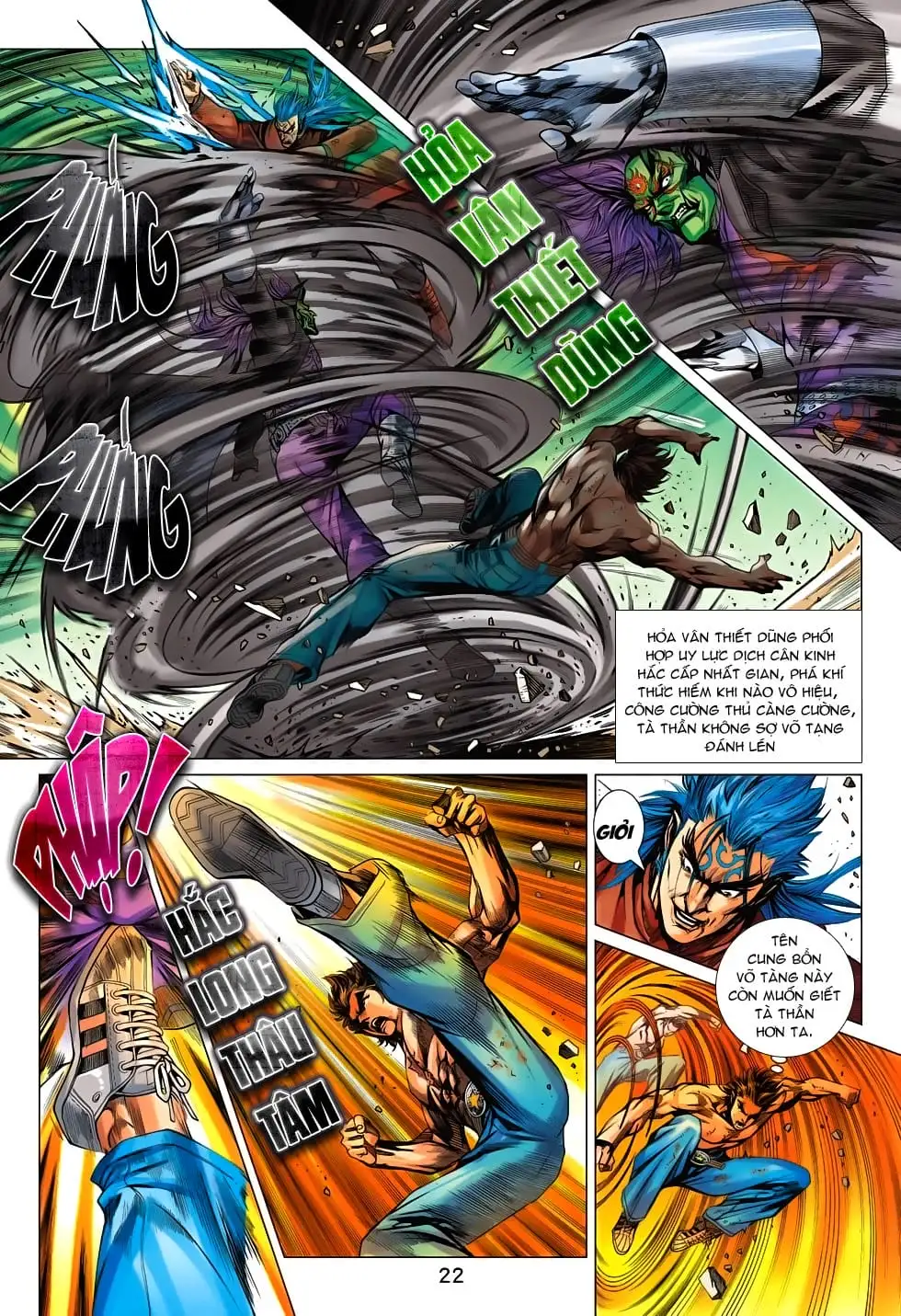 Truyện Tranh Tân Tác Long Hổ Môn trang 4