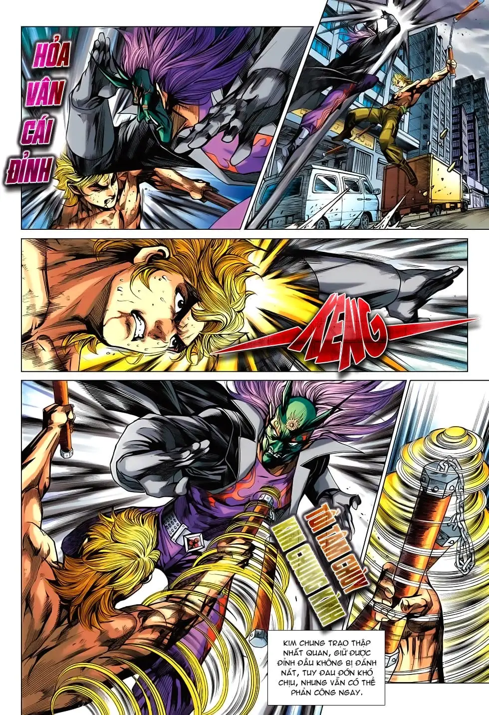 Truyện Tranh Tân Tác Long Hổ Môn trang 4