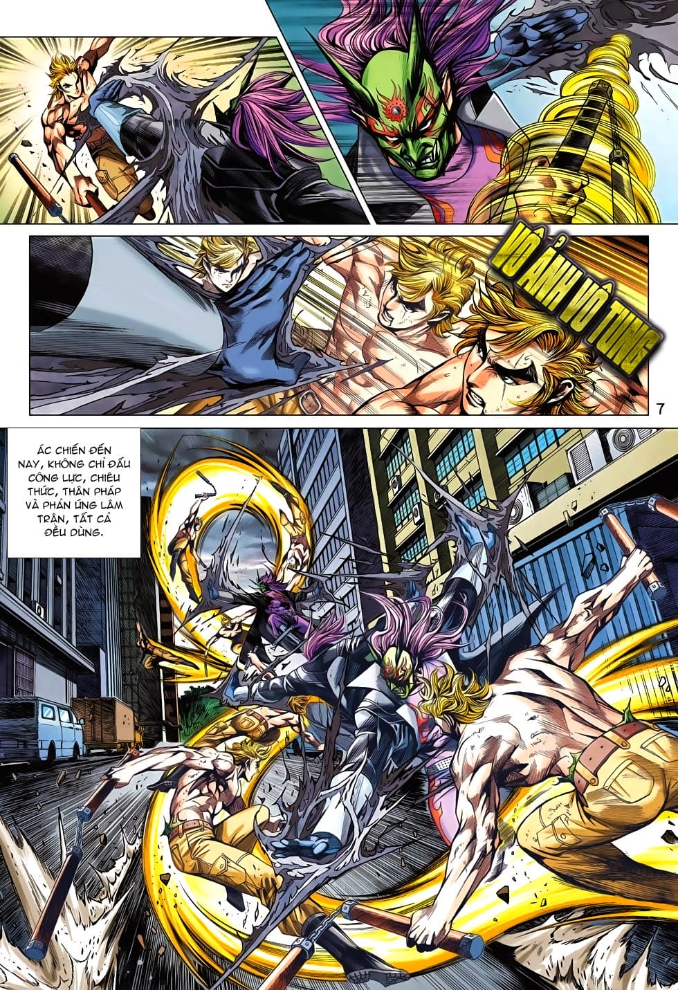 Truyện Tranh Tân Tác Long Hổ Môn trang 4