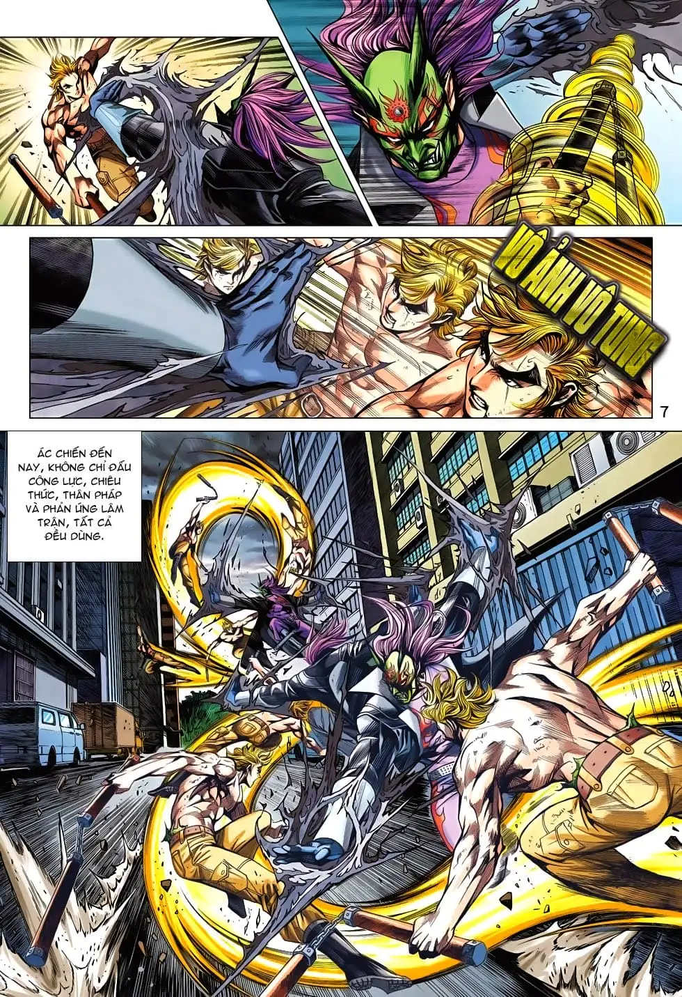 Truyện Tranh Tân Tác Long Hổ Môn trang 4