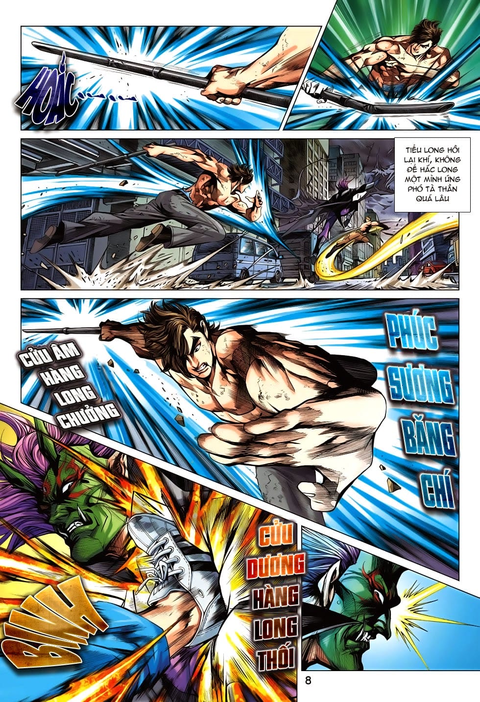 Truyện Tranh Tân Tác Long Hổ Môn trang 4