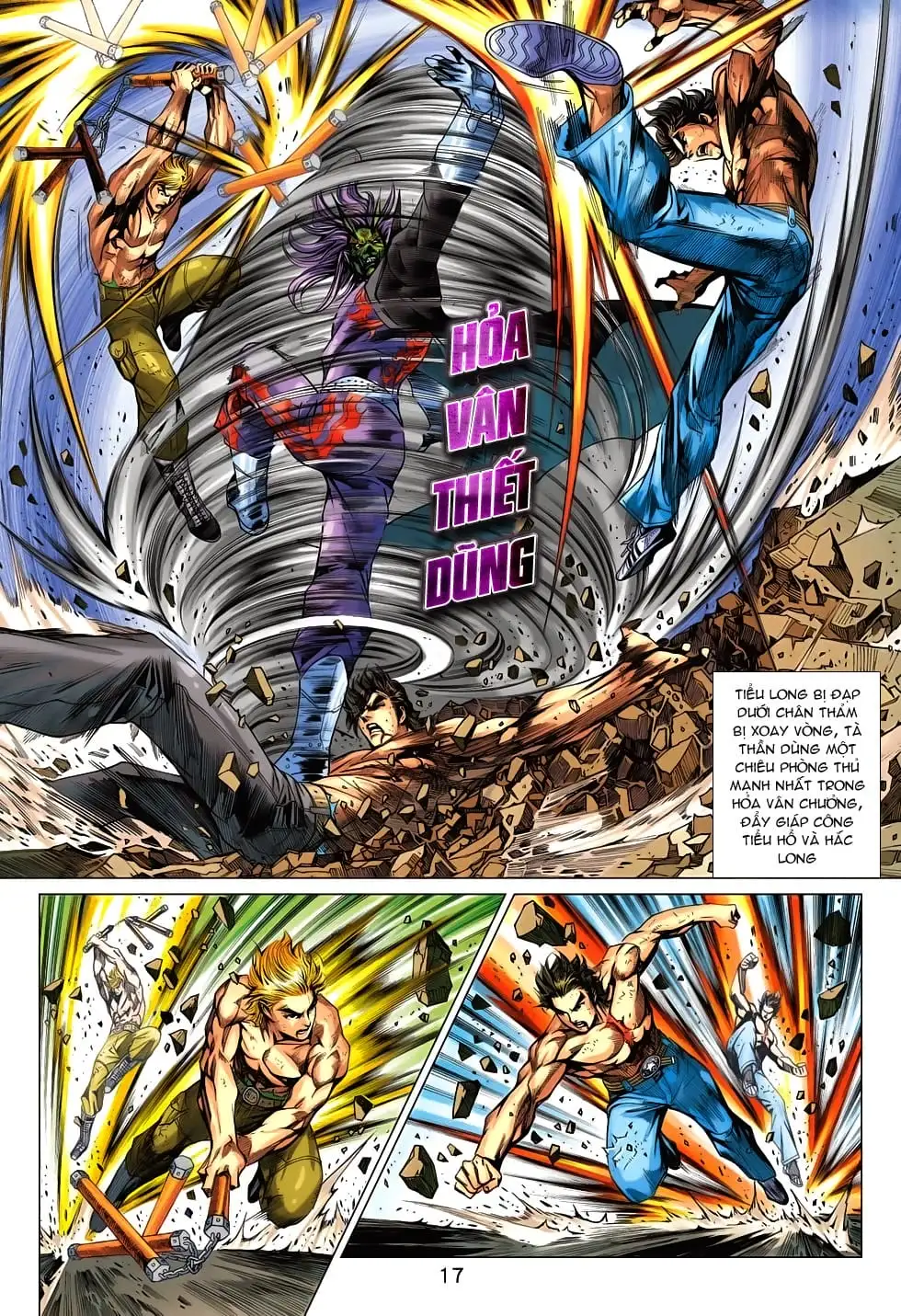 Truyện Tranh Tân Tác Long Hổ Môn trang 4