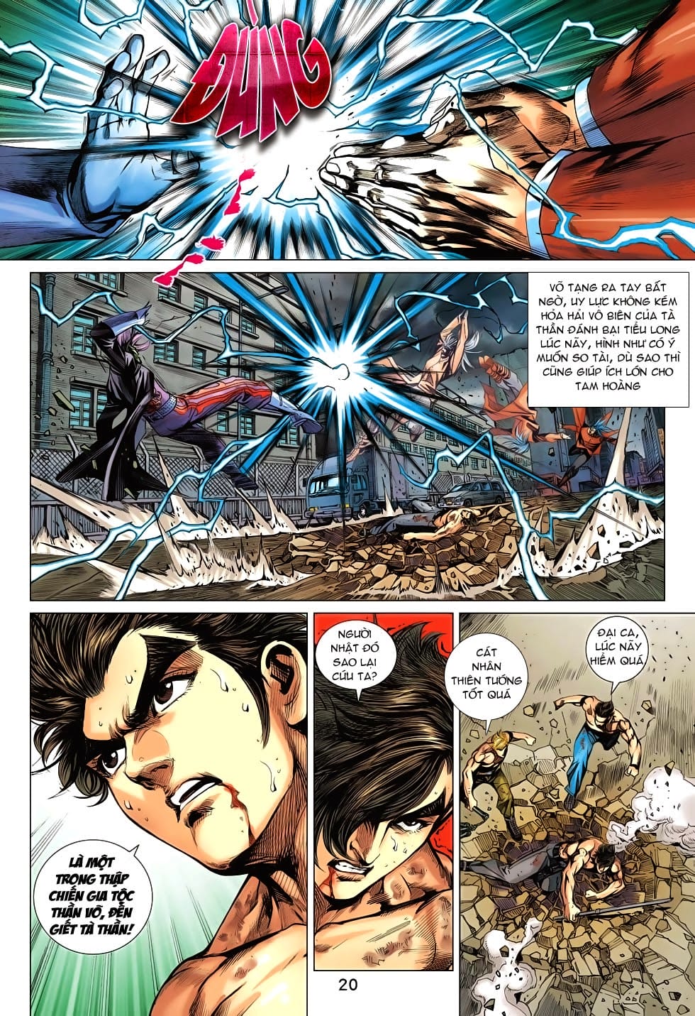 Truyện Tranh Tân Tác Long Hổ Môn trang 4