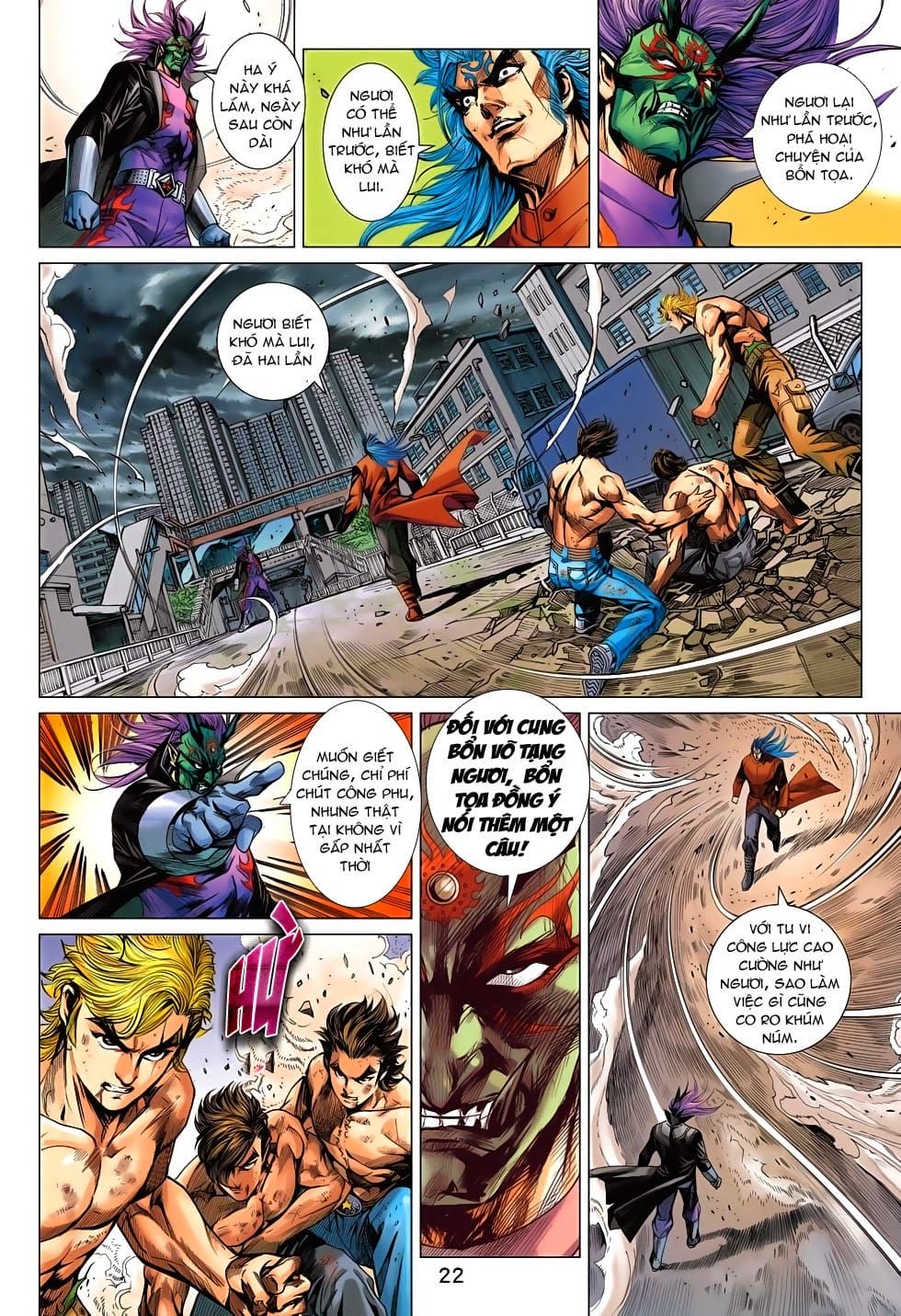 Truyện Tranh Tân Tác Long Hổ Môn trang 4