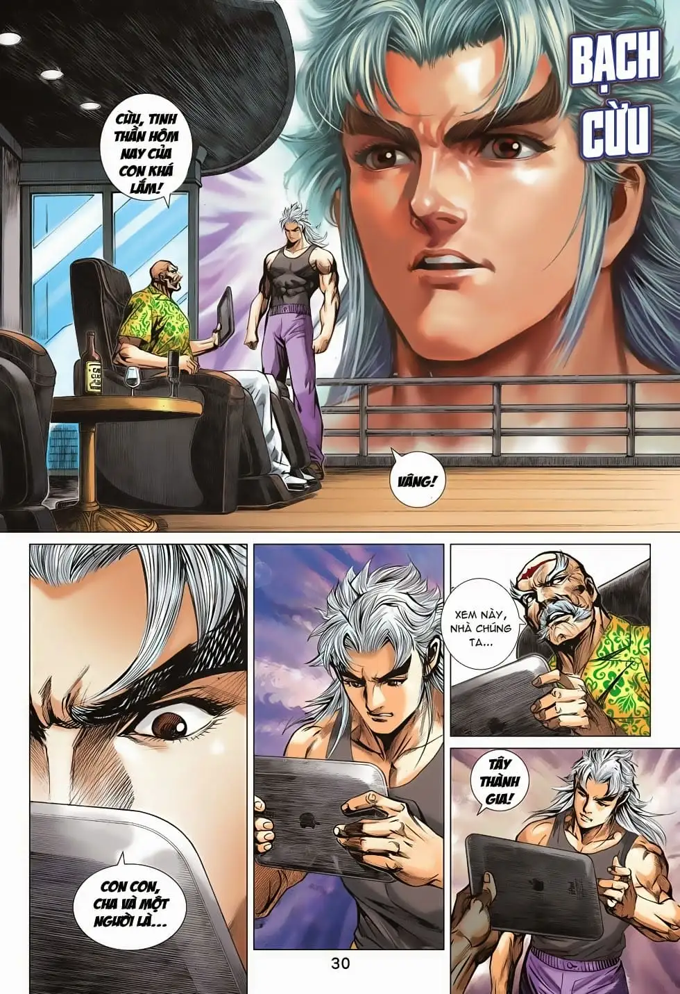 Truyện Tranh Tân Tác Long Hổ Môn trang 4