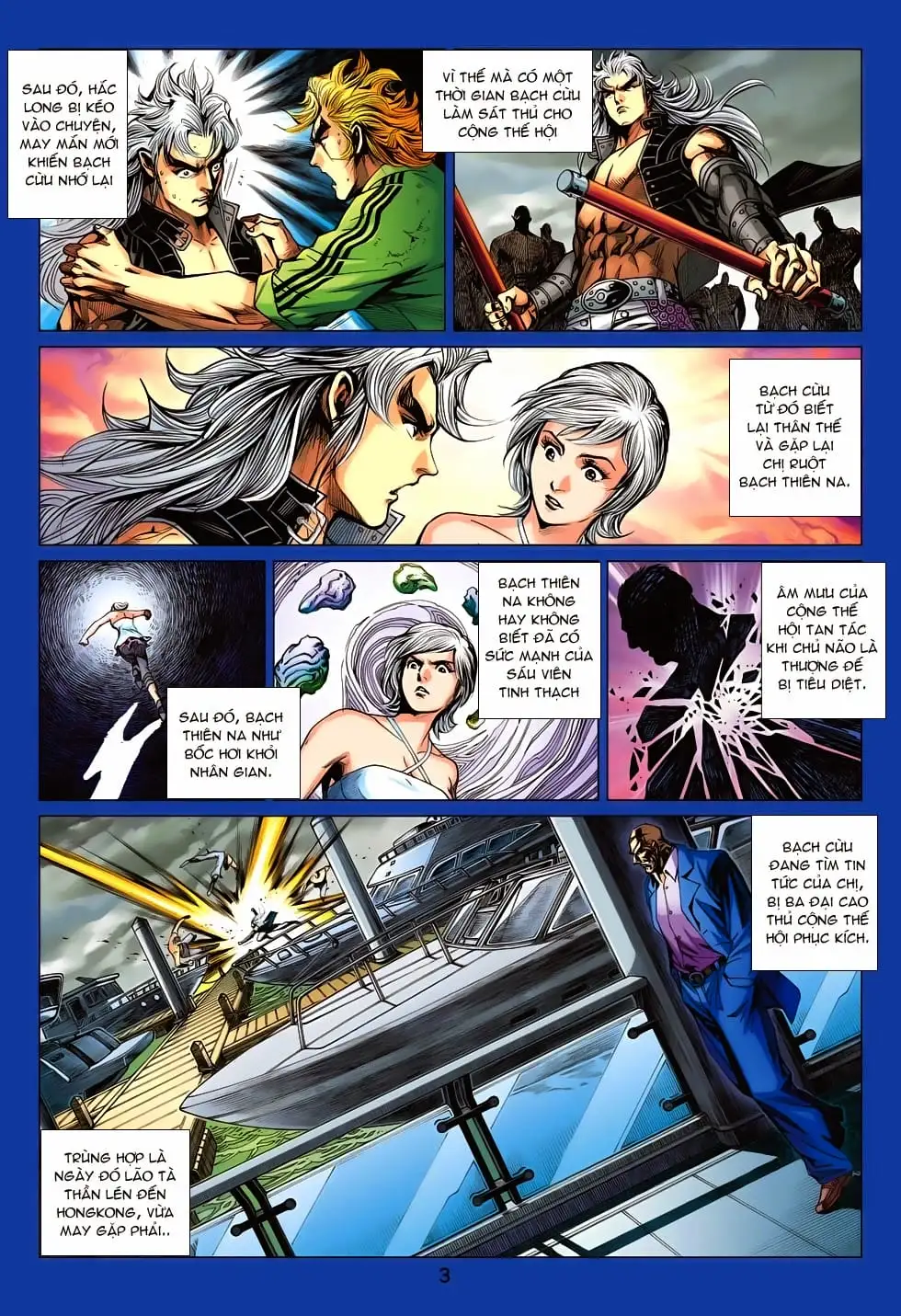Truyện Tranh Tân Tác Long Hổ Môn trang 4