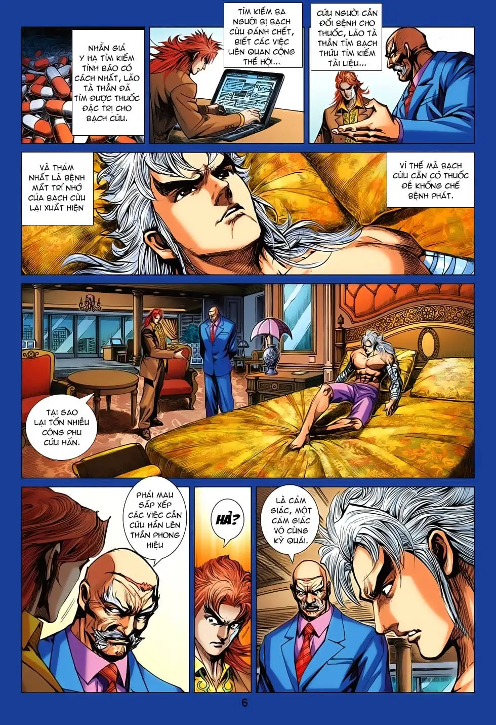 Truyện Tranh Tân Tác Long Hổ Môn trang 4