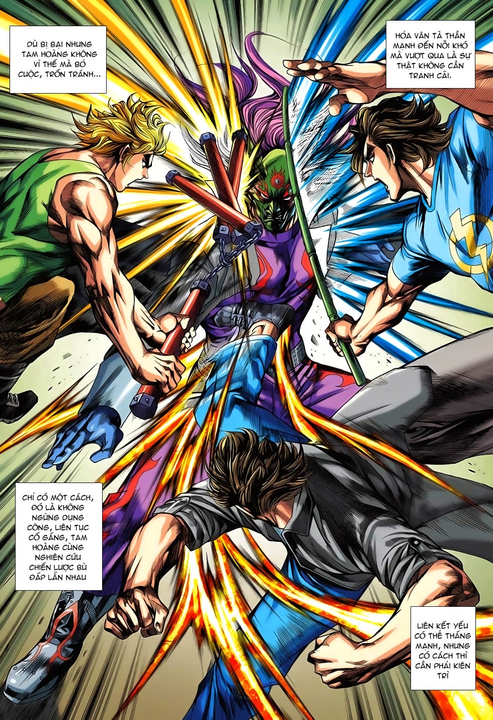 Truyện Tranh Tân Tác Long Hổ Môn trang 4