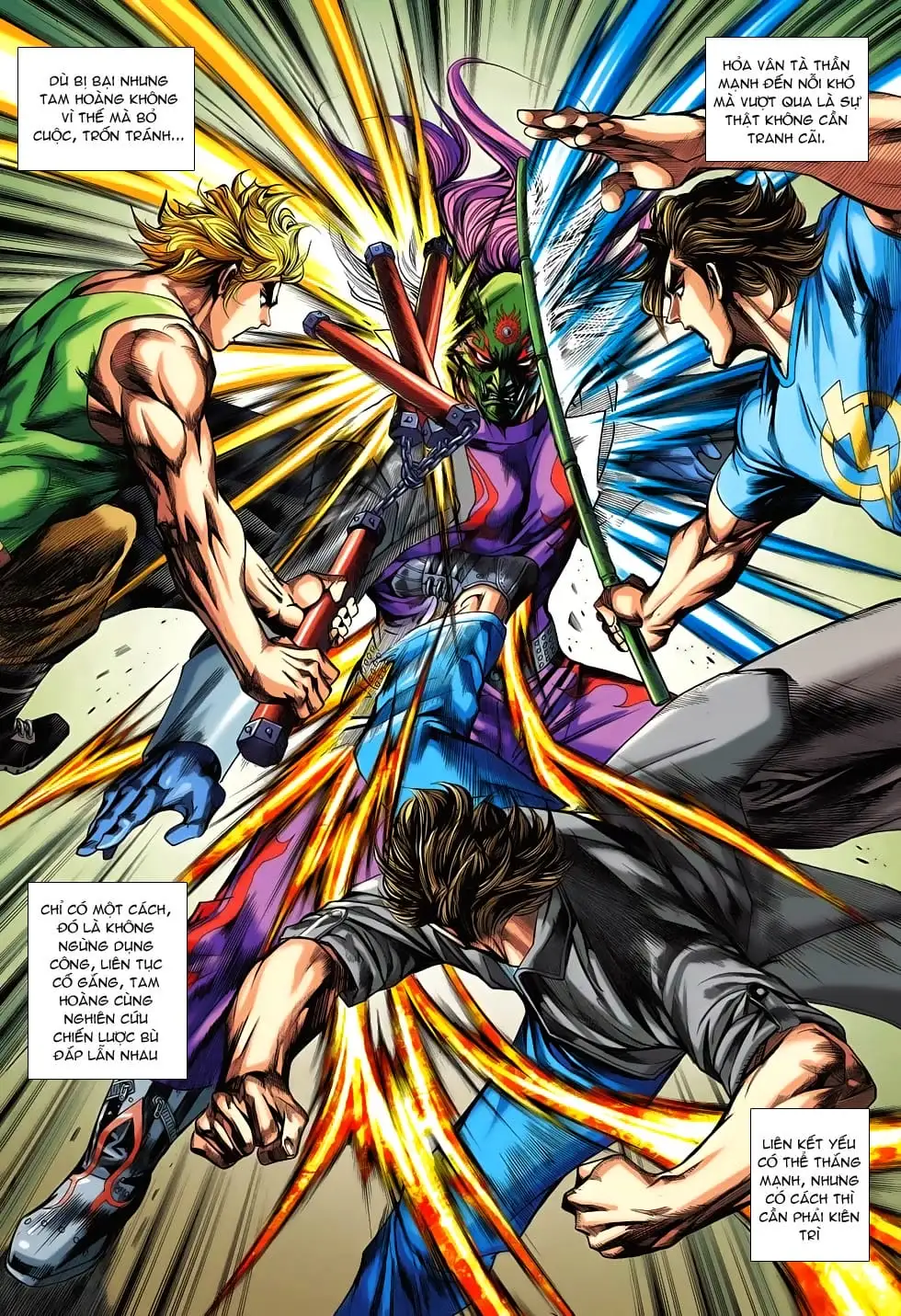 Truyện Tranh Tân Tác Long Hổ Môn trang 4