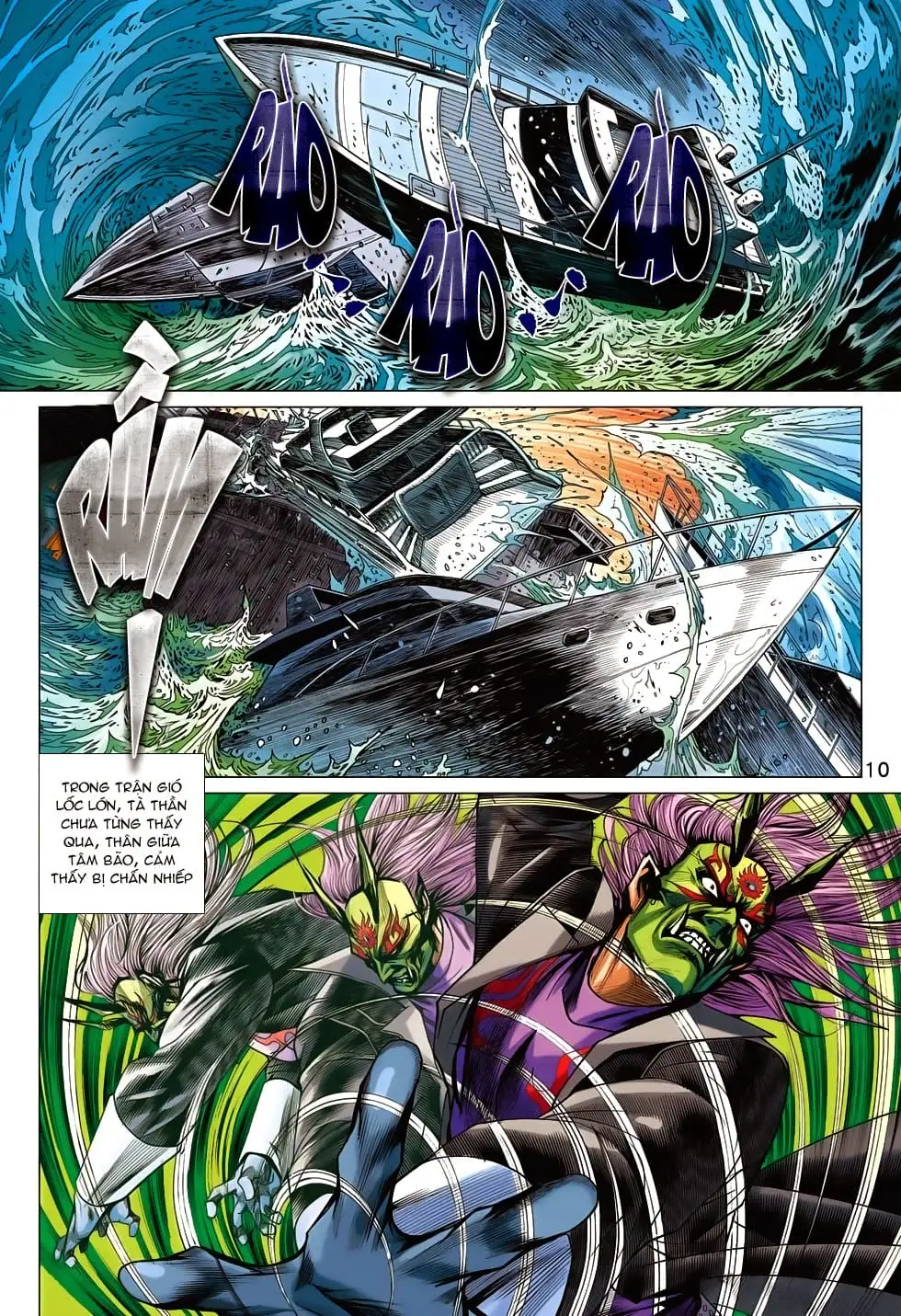 Truyện Tranh Tân Tác Long Hổ Môn trang 4