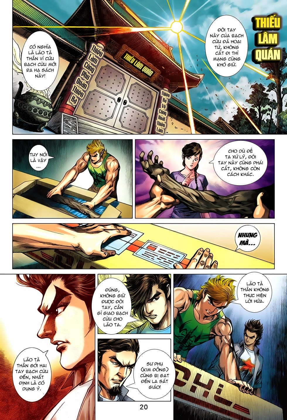 Truyện Tranh Tân Tác Long Hổ Môn trang 4