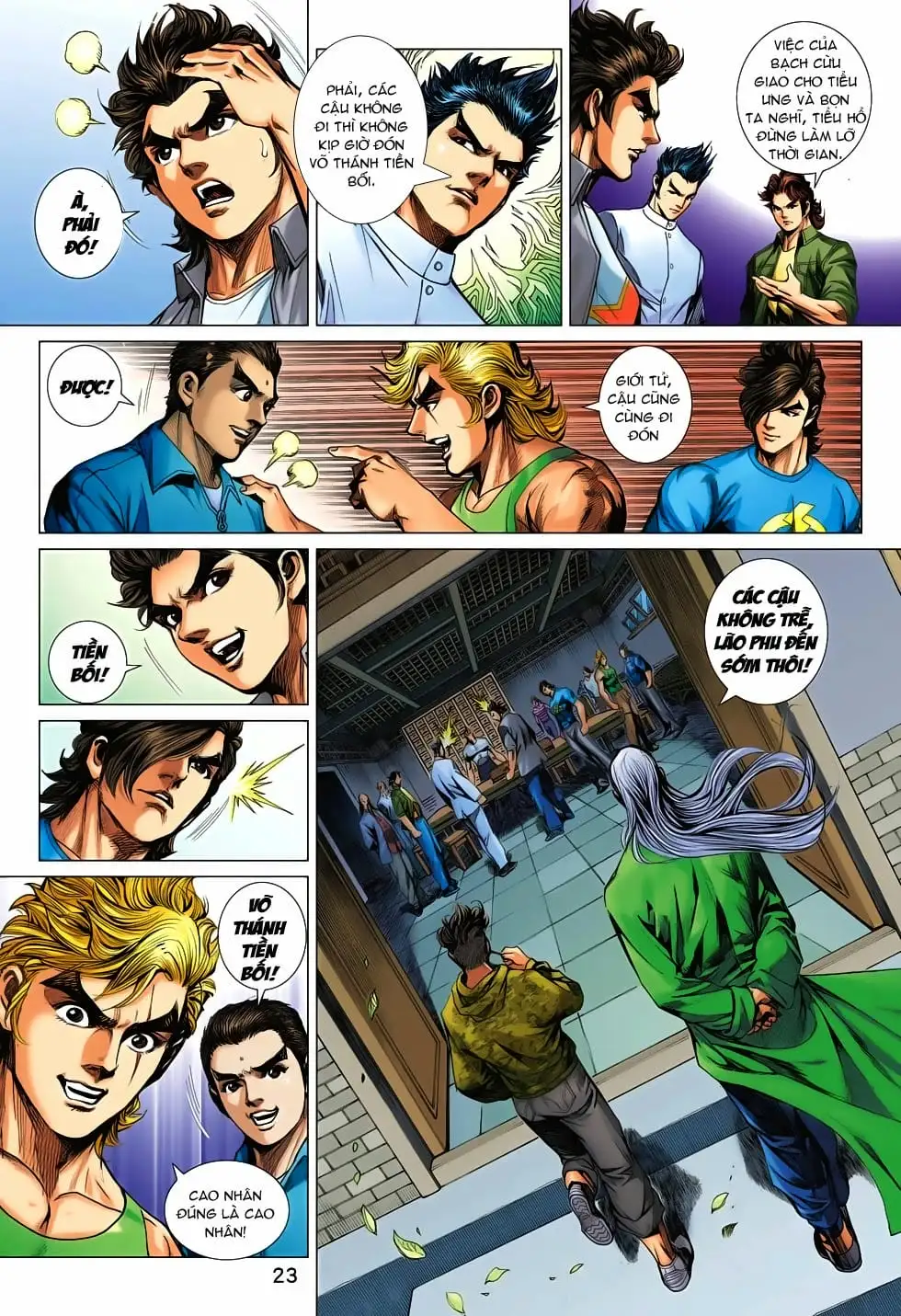 Truyện Tranh Tân Tác Long Hổ Môn trang 4