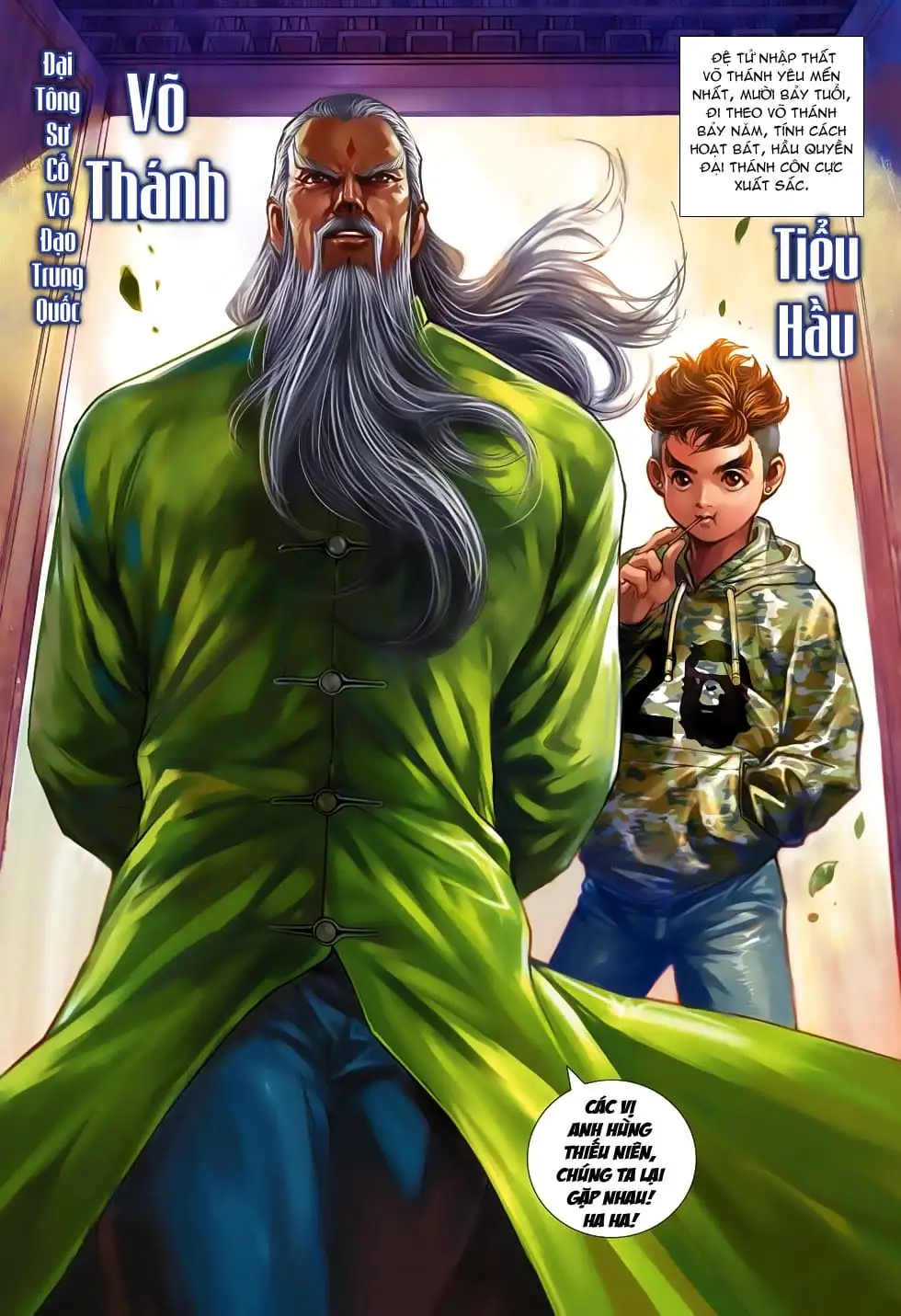Truyện Tranh Tân Tác Long Hổ Môn trang 4