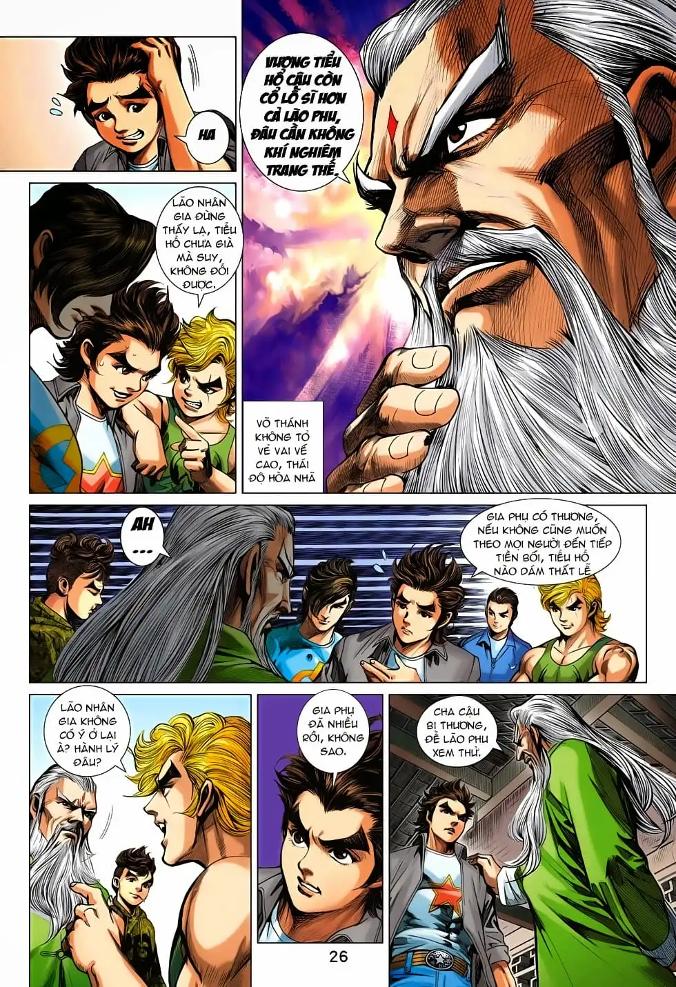 Truyện Tranh Tân Tác Long Hổ Môn trang 4