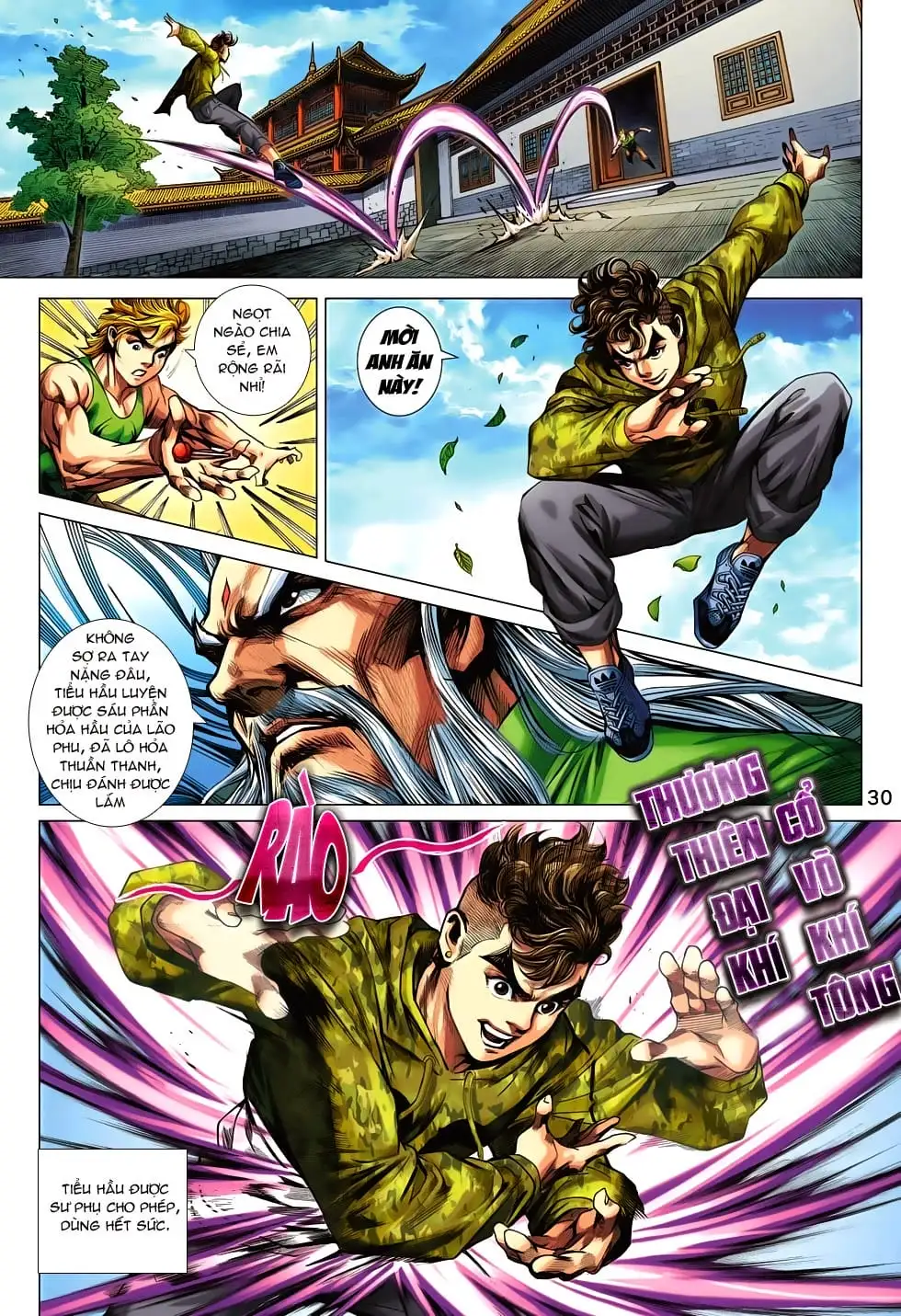 Truyện Tranh Tân Tác Long Hổ Môn trang 4