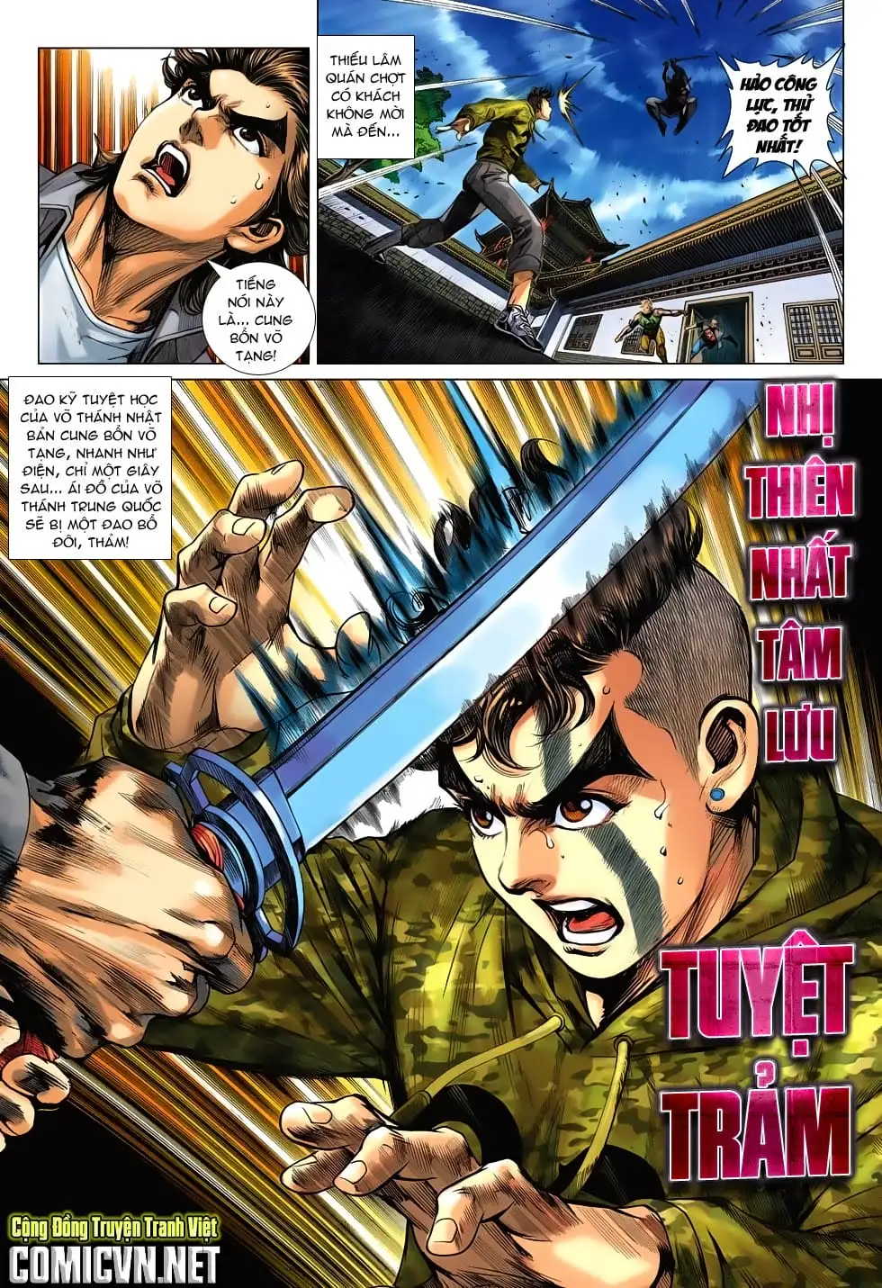 Truyện Tranh Tân Tác Long Hổ Môn trang 4