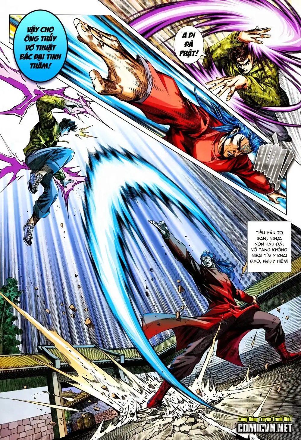 Truyện Tranh Tân Tác Long Hổ Môn trang 4