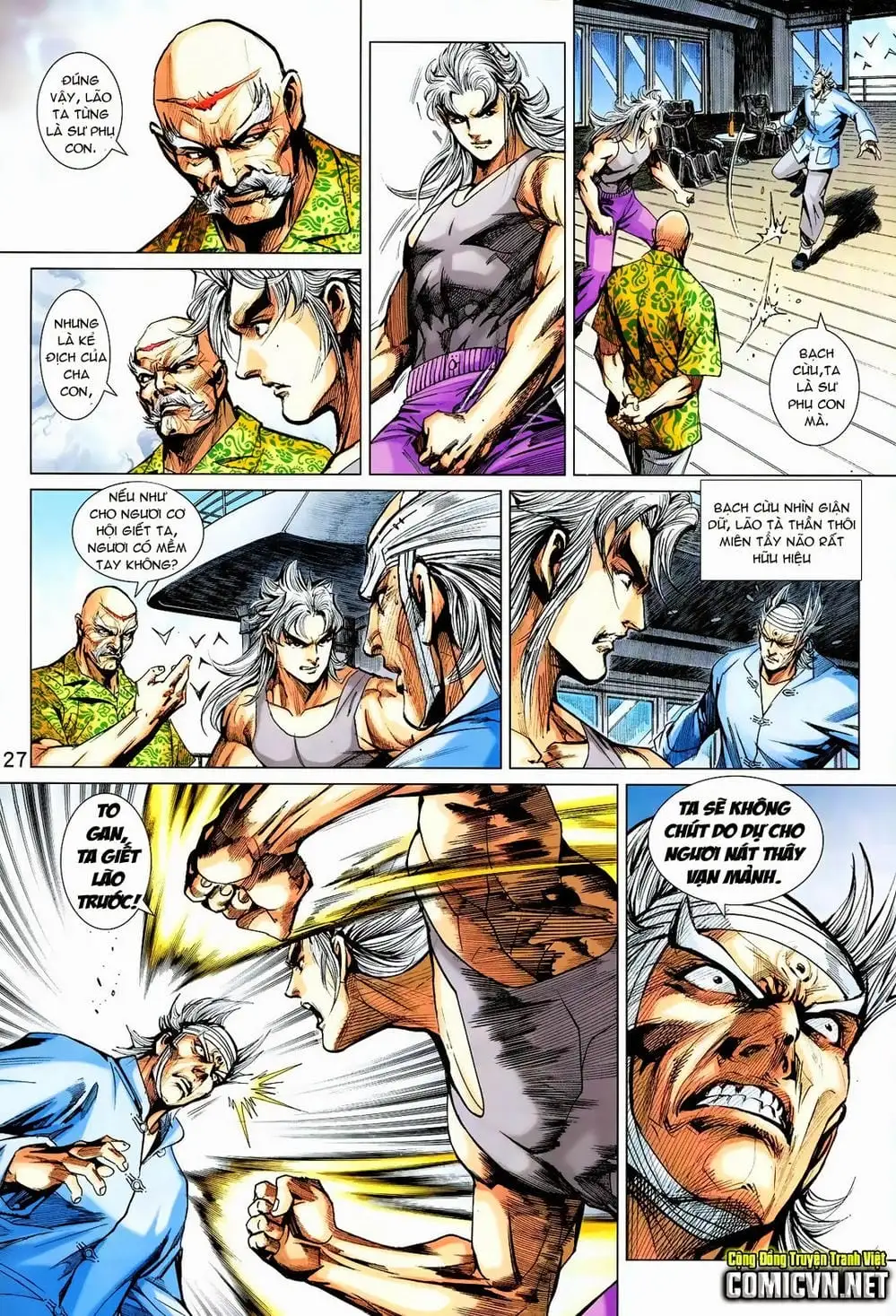 Truyện Tranh Tân Tác Long Hổ Môn trang 4