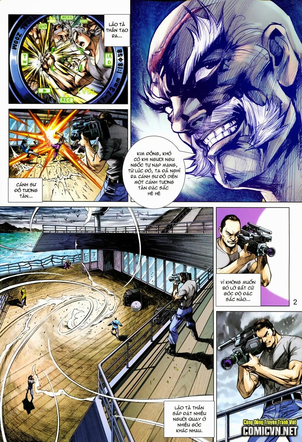 Truyện Tranh Tân Tác Long Hổ Môn trang 4