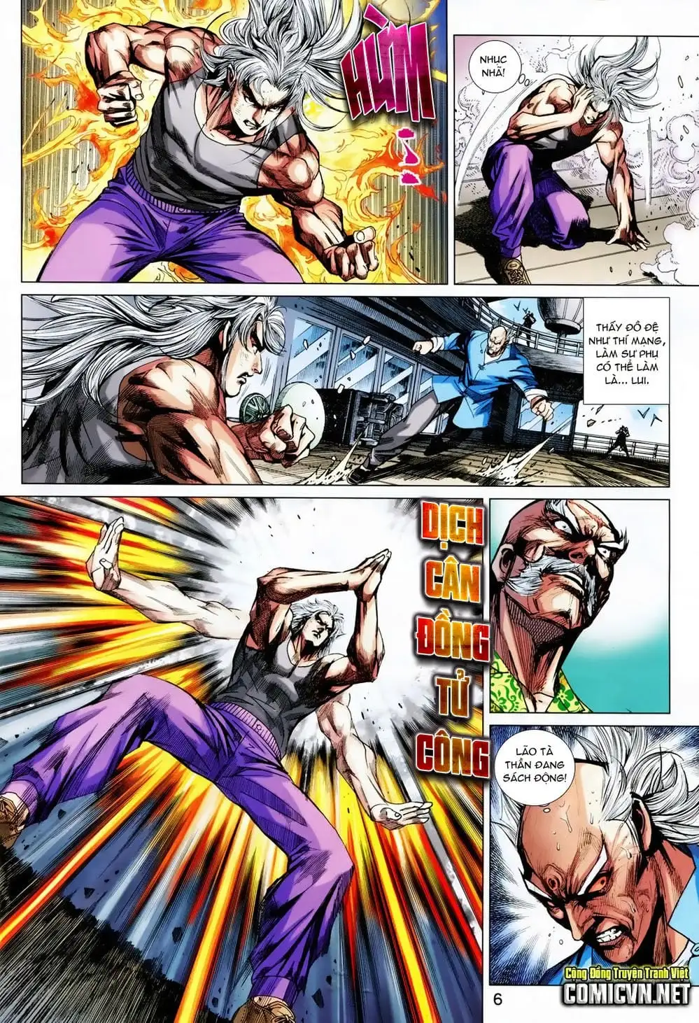 Truyện Tranh Tân Tác Long Hổ Môn trang 4