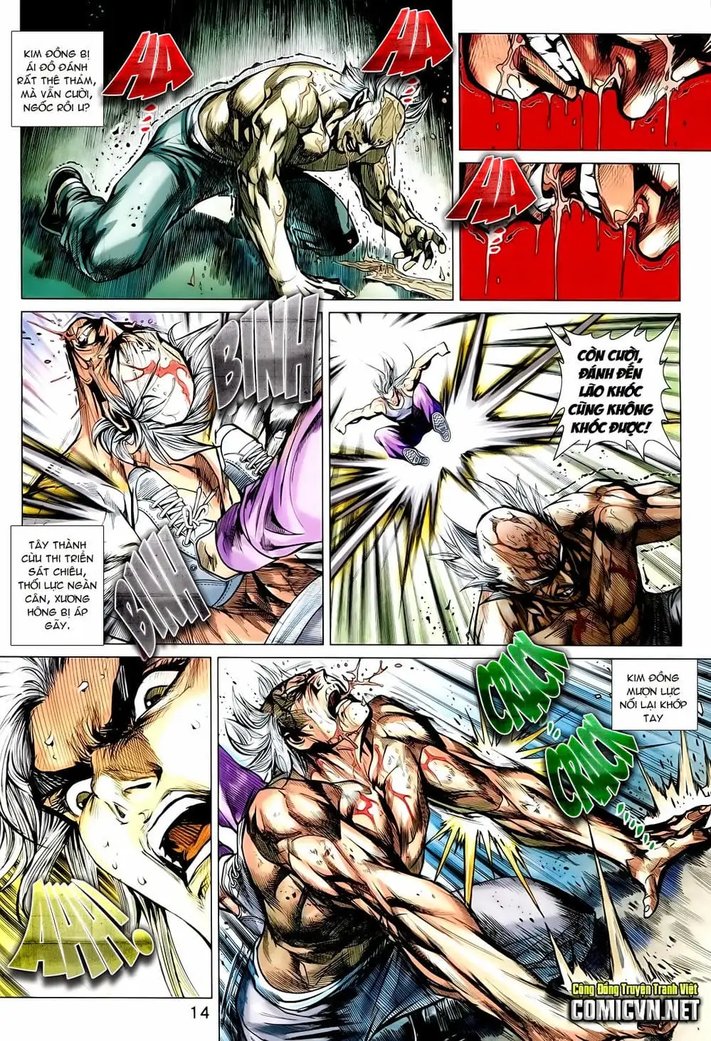 Truyện Tranh Tân Tác Long Hổ Môn trang 4