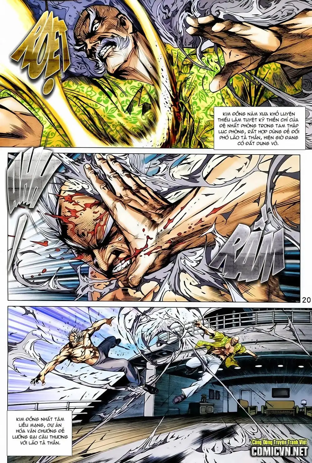 Truyện Tranh Tân Tác Long Hổ Môn trang 4