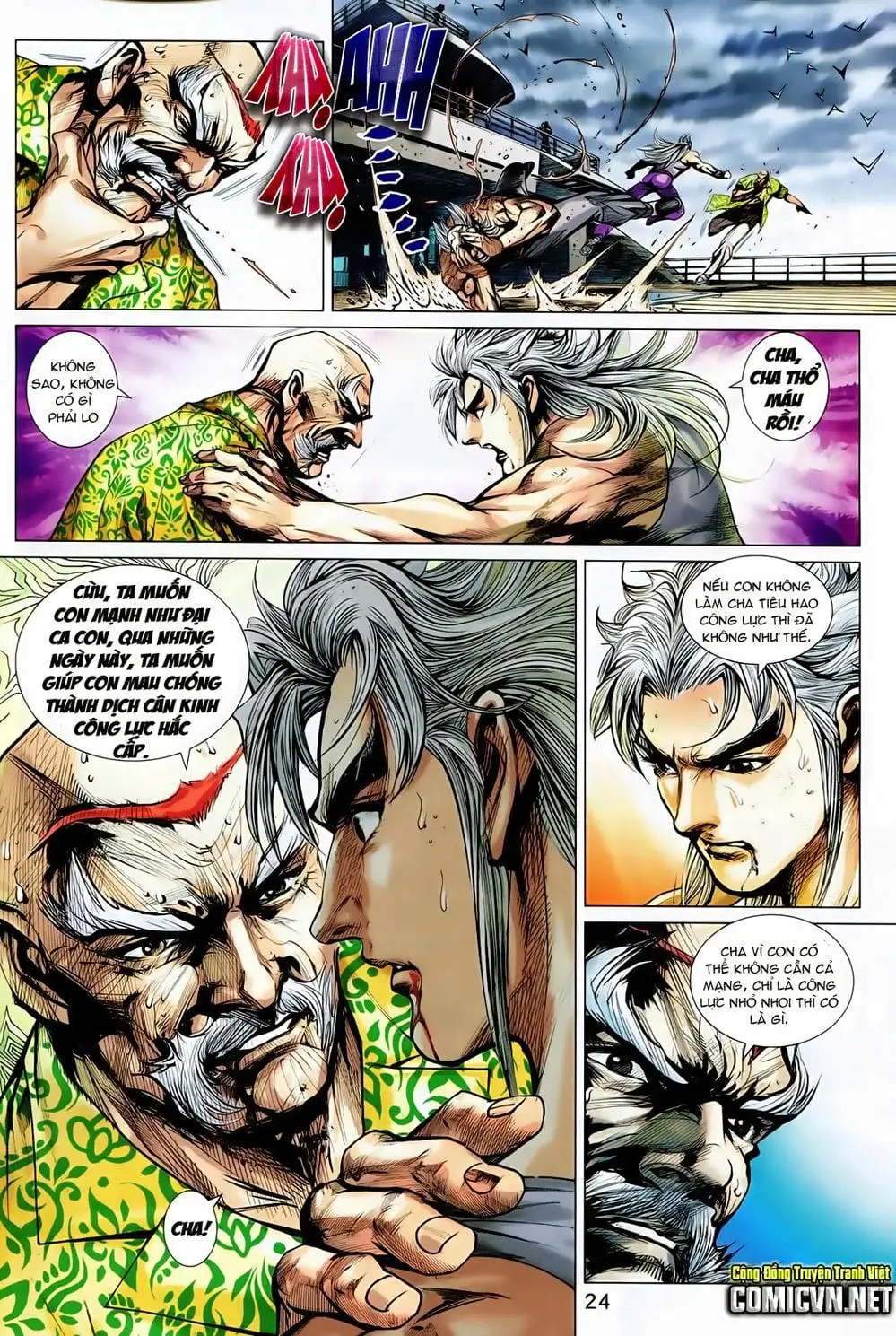 Truyện Tranh Tân Tác Long Hổ Môn trang 4