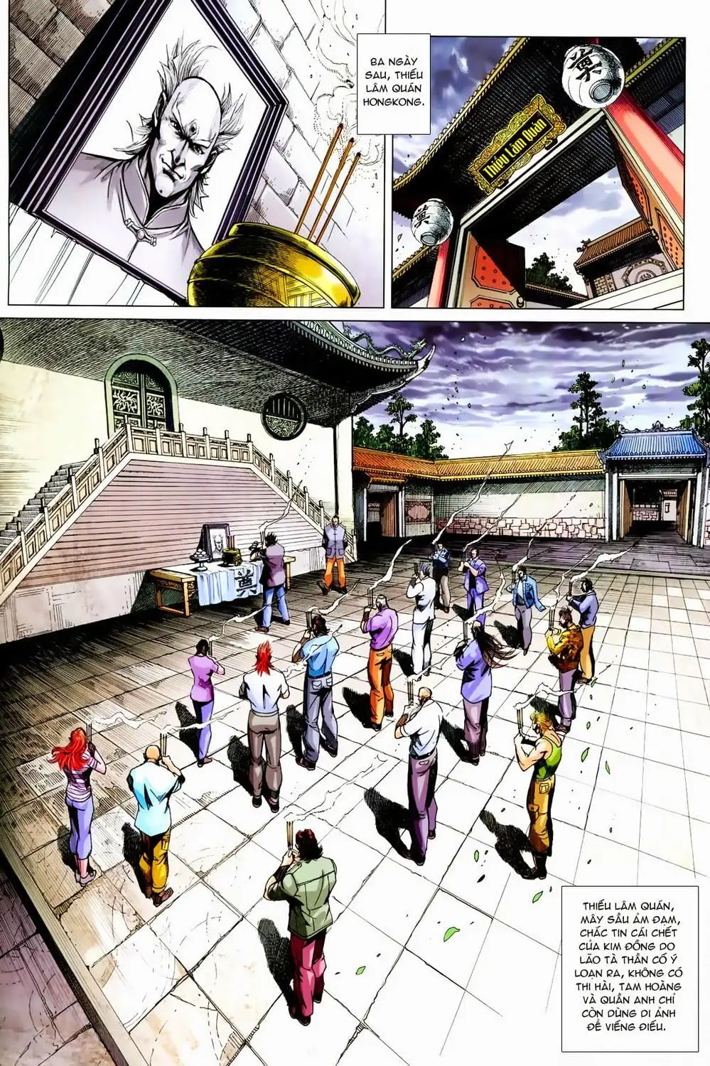 Truyện Tranh Tân Tác Long Hổ Môn trang 4