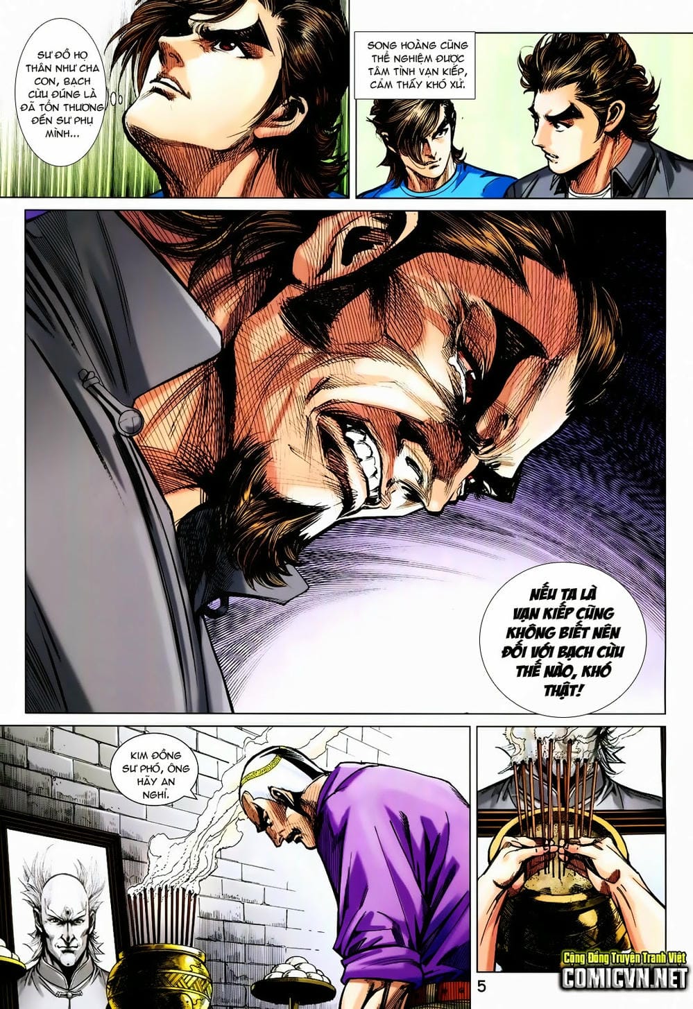 Truyện Tranh Tân Tác Long Hổ Môn trang 4