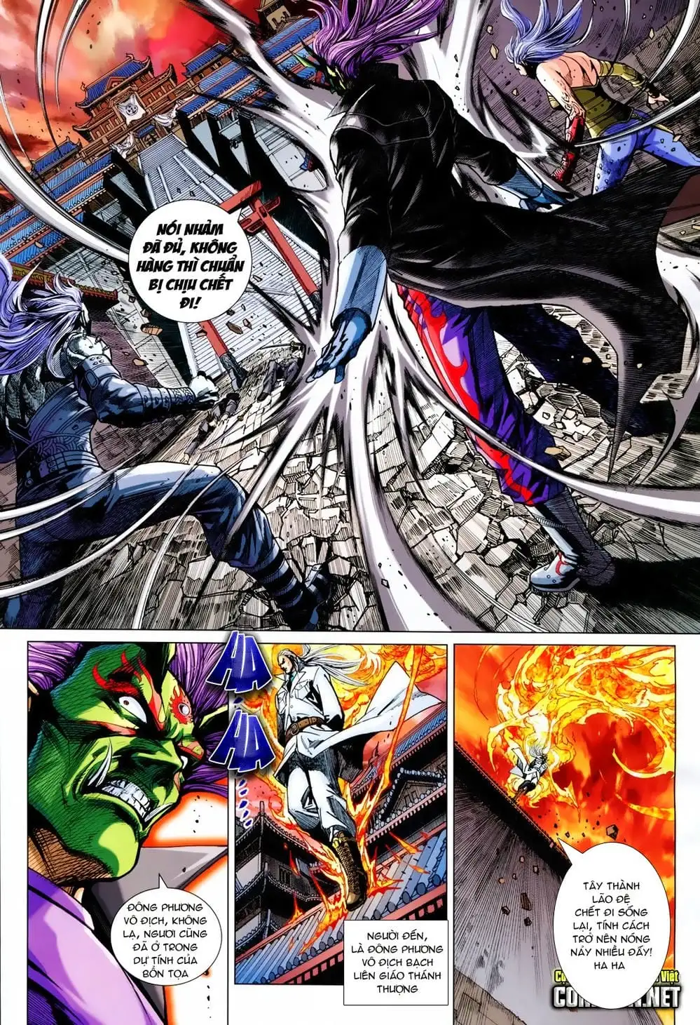 Truyện Tranh Tân Tác Long Hổ Môn trang 4