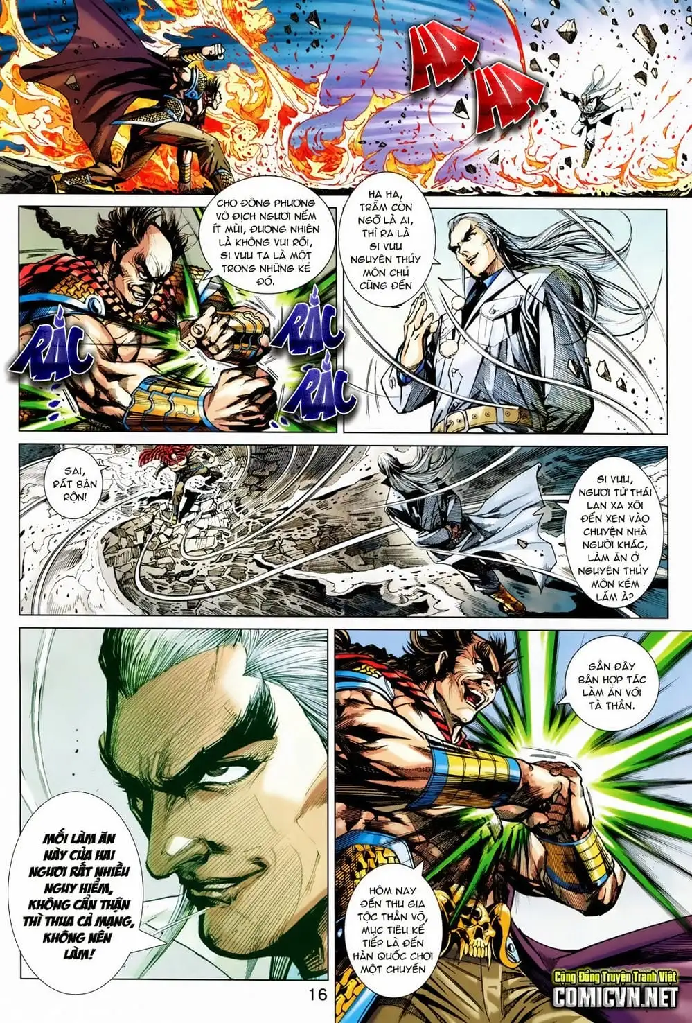 Truyện Tranh Tân Tác Long Hổ Môn trang 4