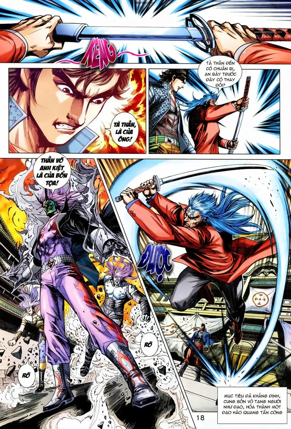 Truyện Tranh Tân Tác Long Hổ Môn trang 4