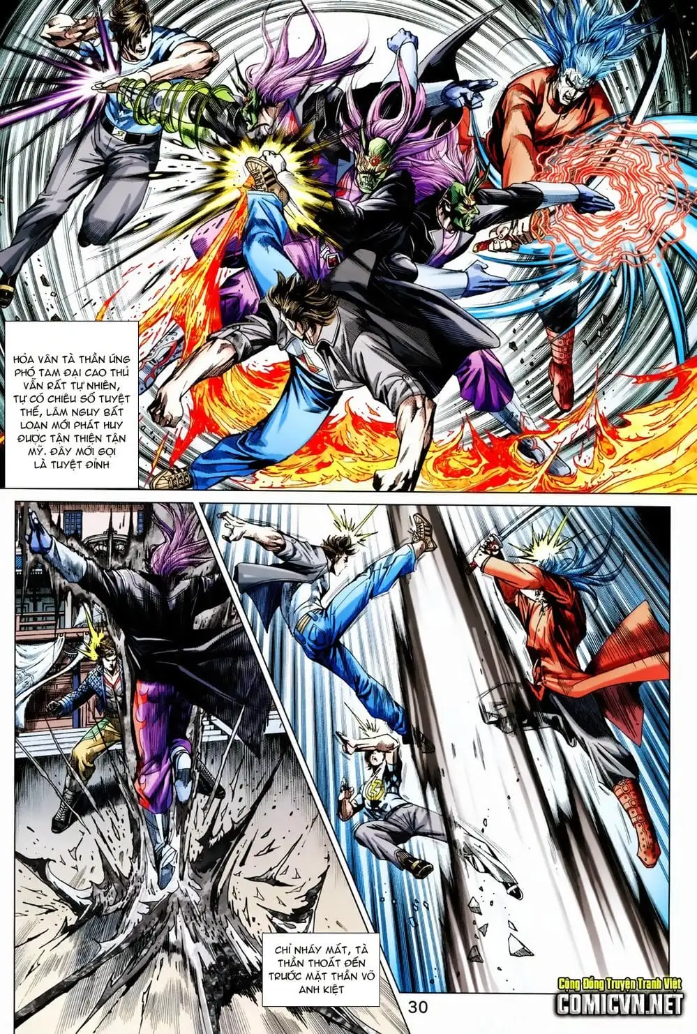 Truyện Tranh Tân Tác Long Hổ Môn trang 4