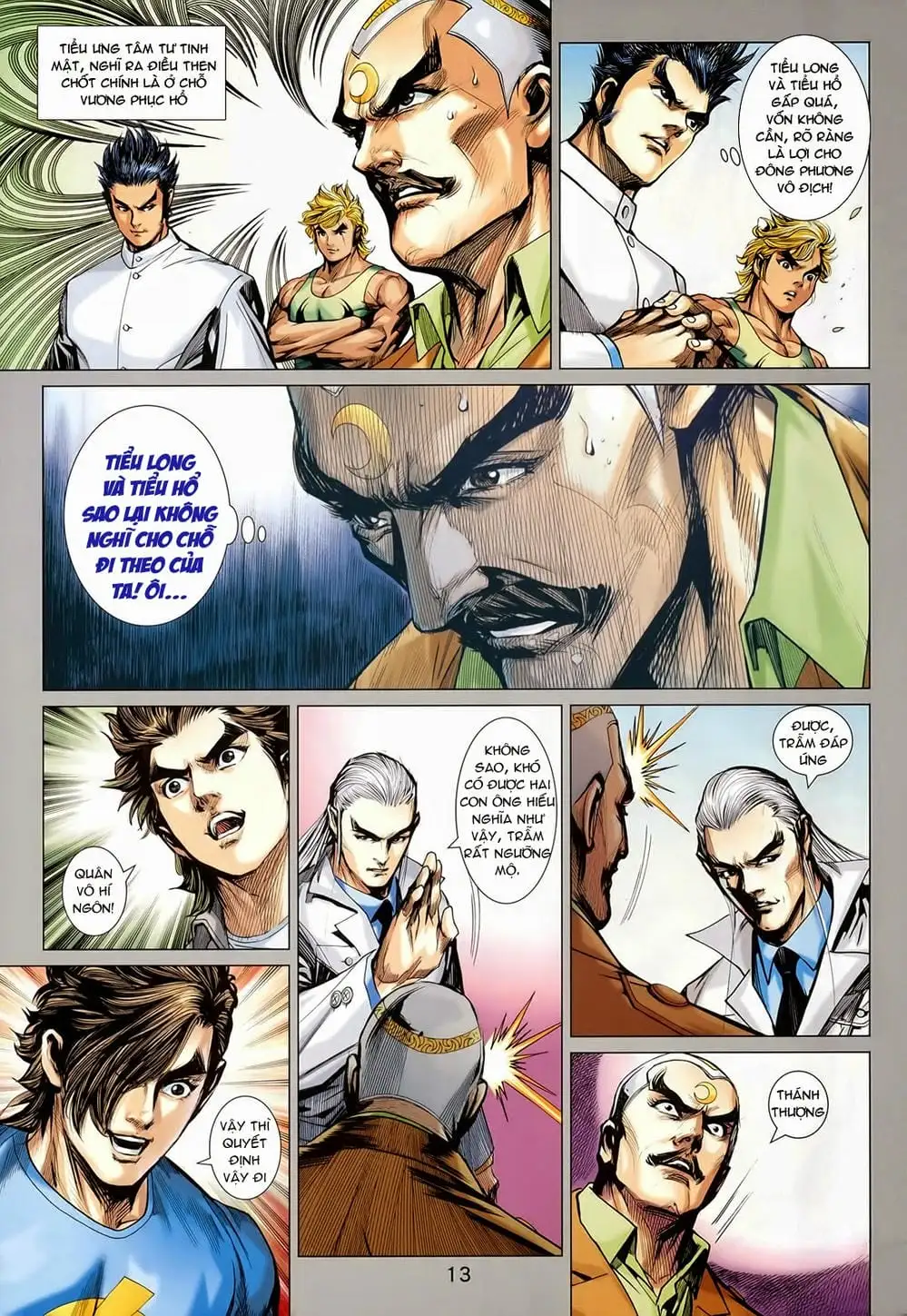 Truyện Tranh Tân Tác Long Hổ Môn trang 4