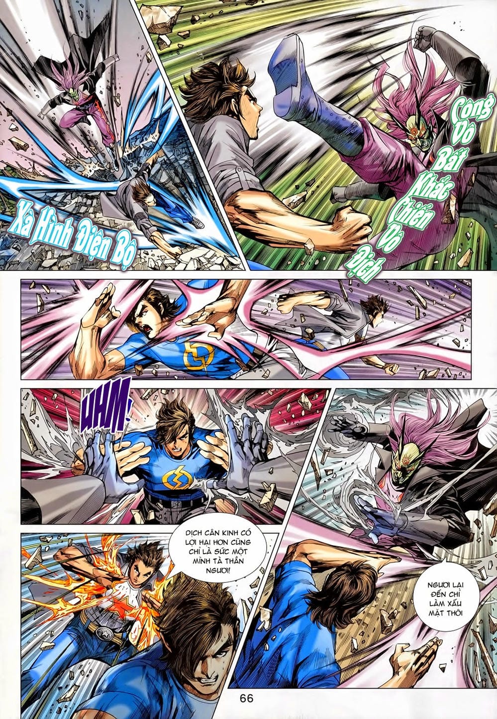 Truyện Tranh Tân Tác Long Hổ Môn trang 4