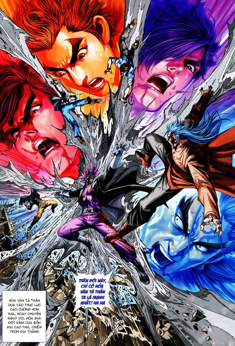 Truyện Tranh Tân Tác Long Hổ Môn trang 4