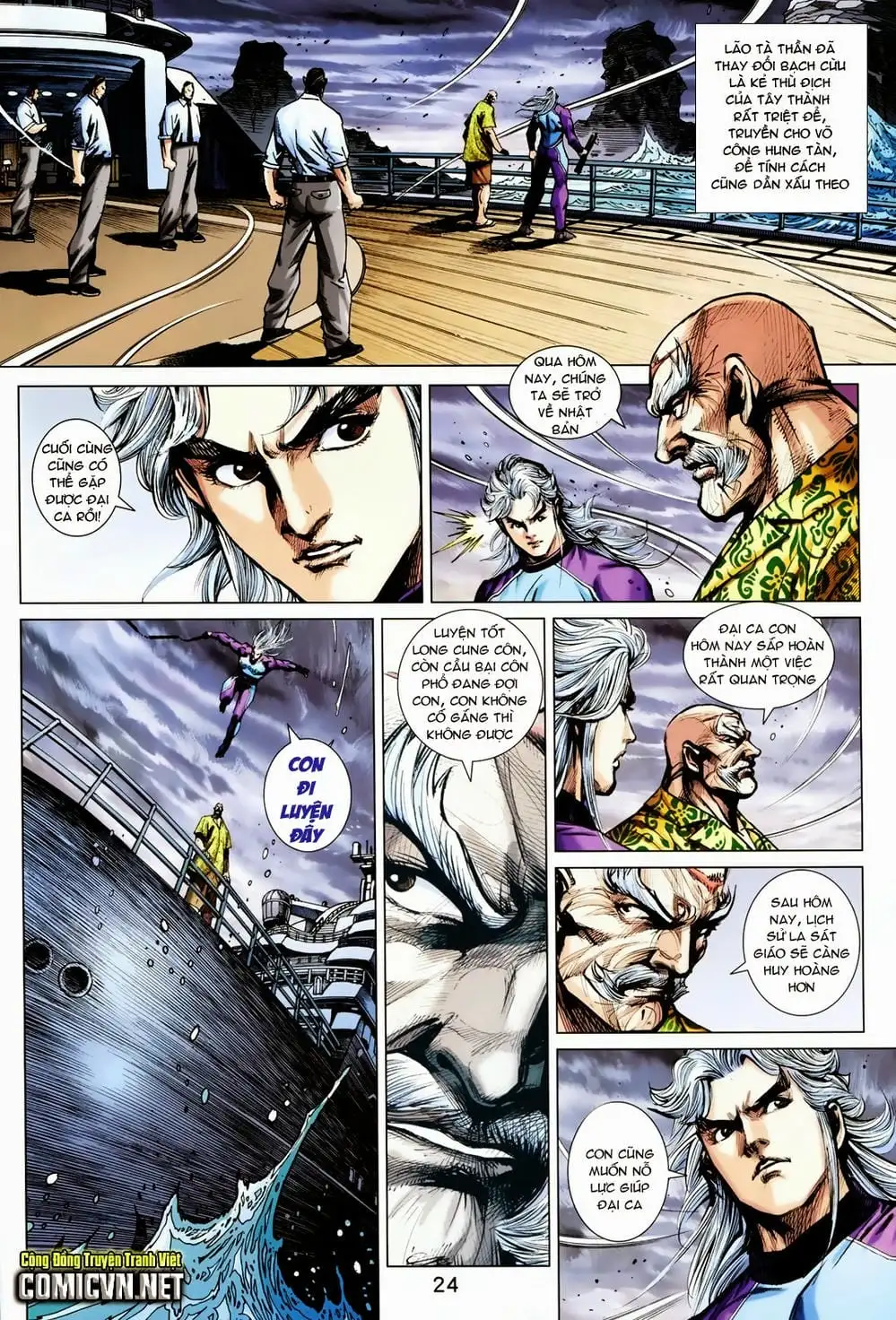Truyện Tranh Tân Tác Long Hổ Môn trang 4