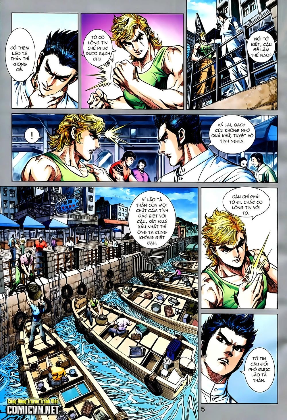 Truyện Tranh Tân Tác Long Hổ Môn trang 4