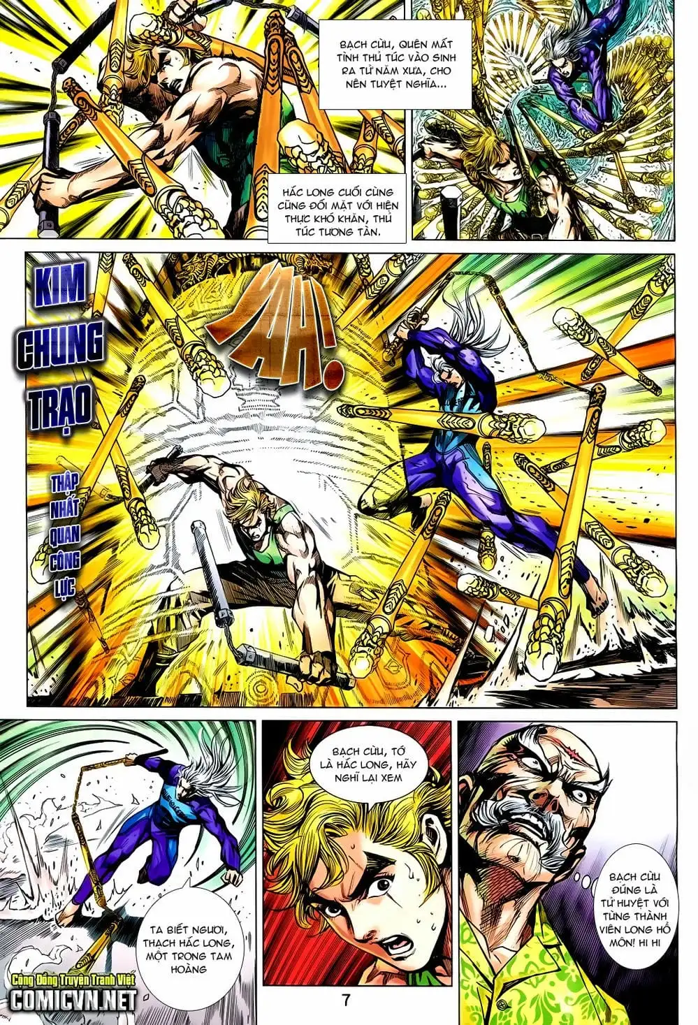 Truyện Tranh Tân Tác Long Hổ Môn trang 4