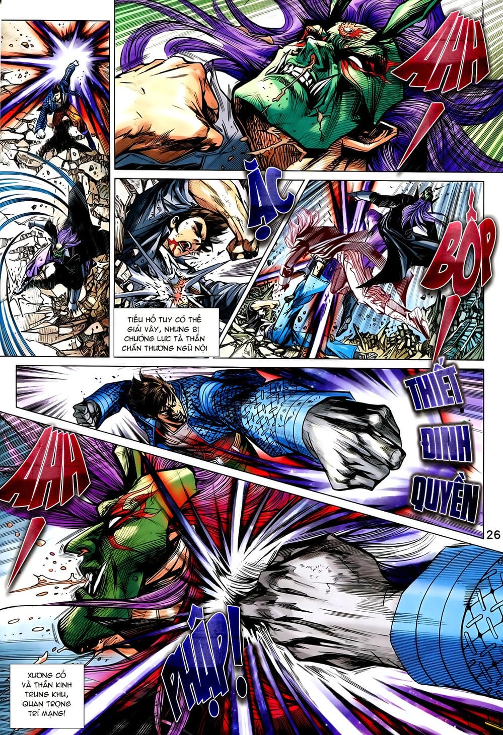 Truyện Tranh Tân Tác Long Hổ Môn trang 4