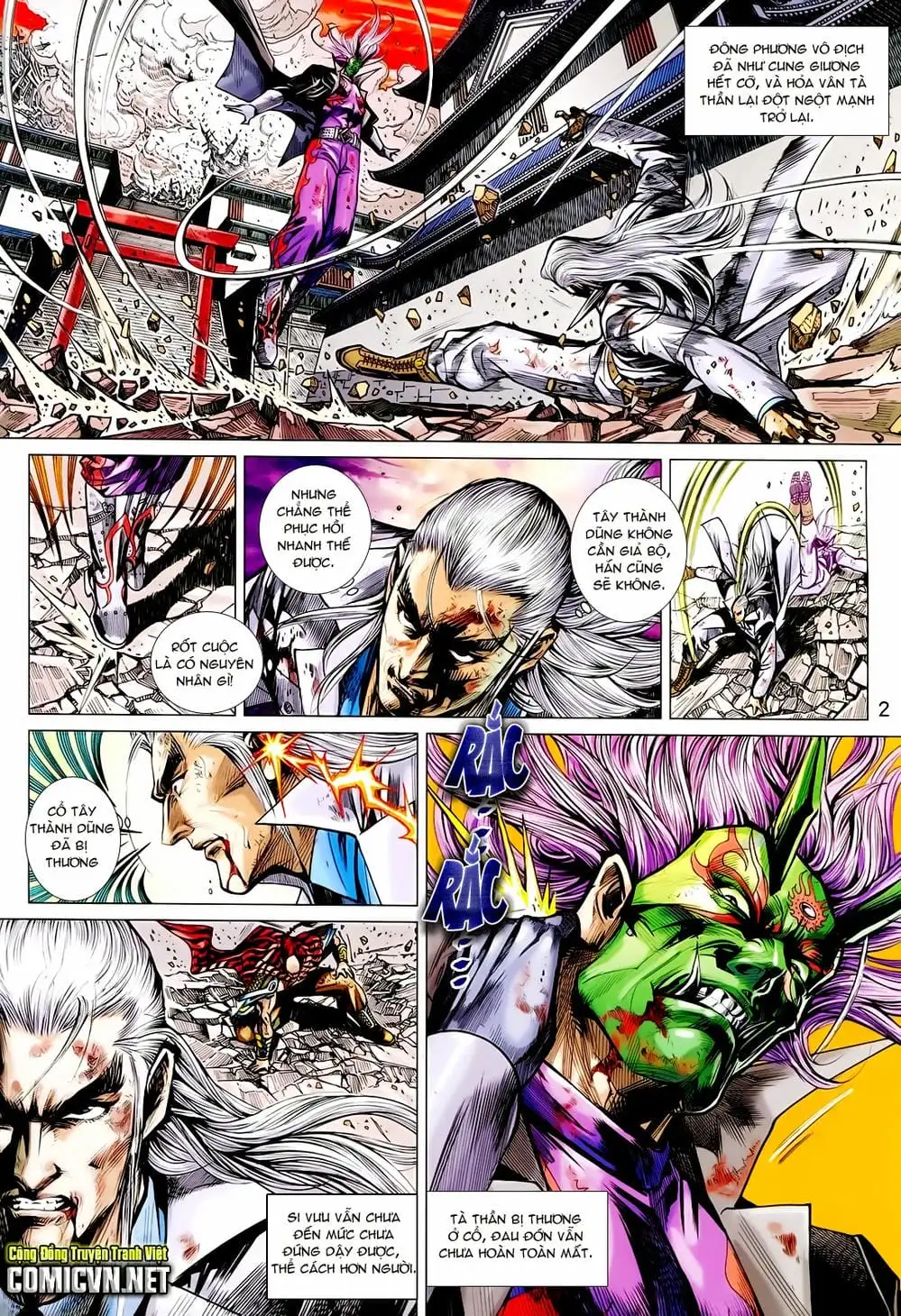 Truyện Tranh Tân Tác Long Hổ Môn trang 4