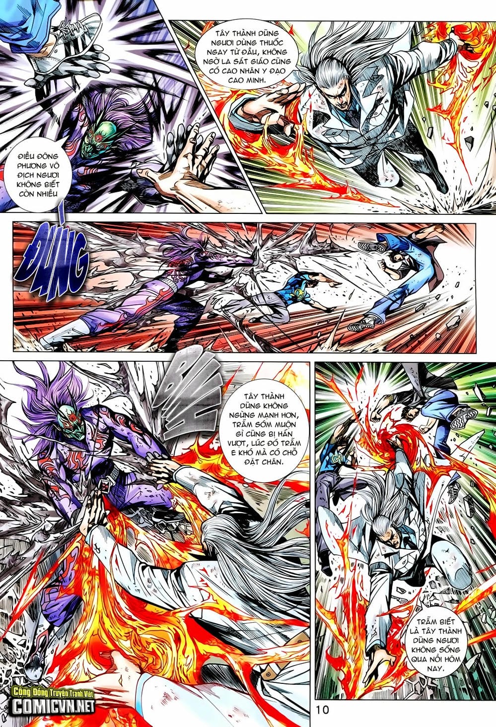 Truyện Tranh Tân Tác Long Hổ Môn trang 4